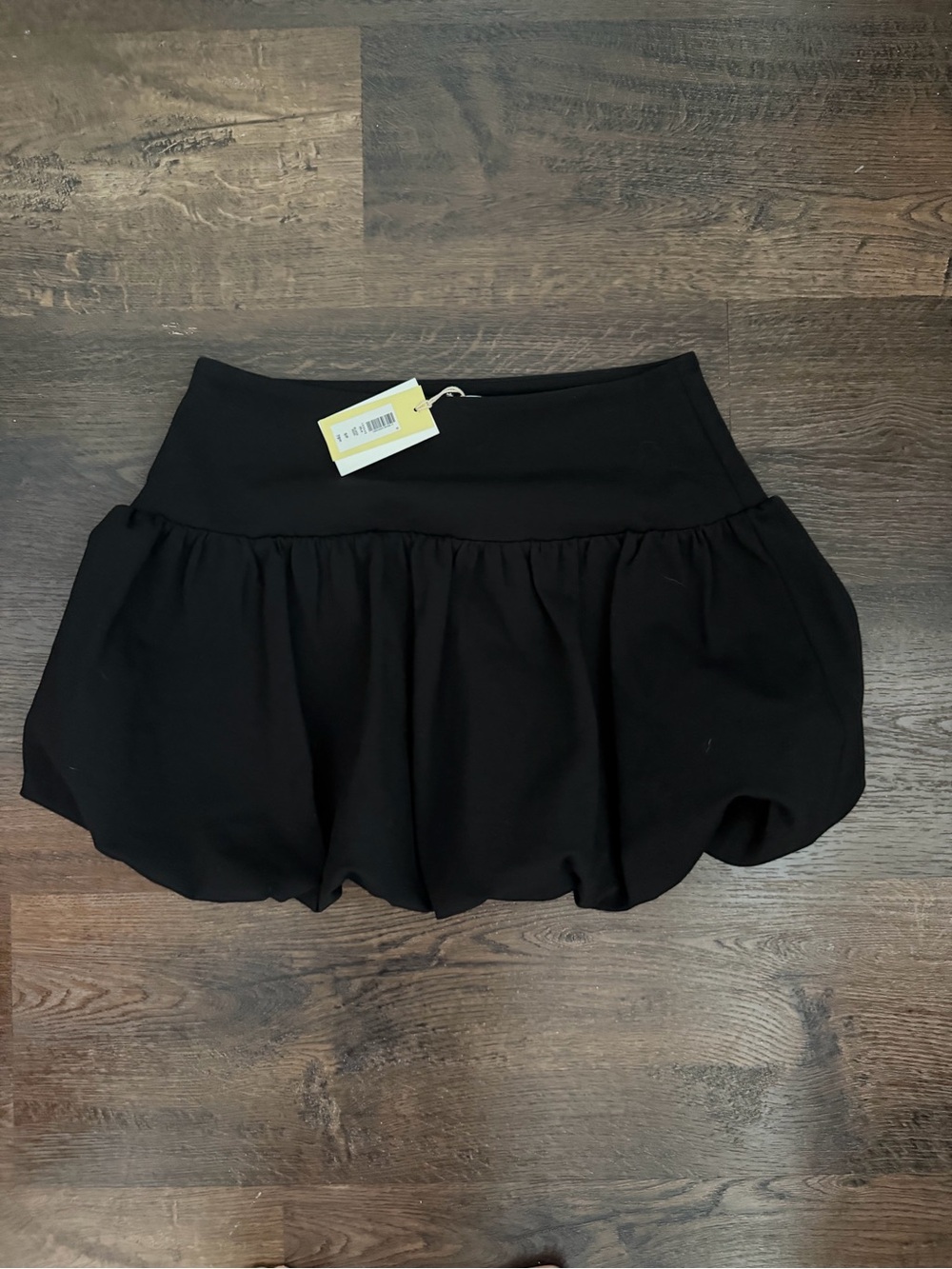 Wilfred Black Mini Bubble Skirt